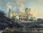 Jedburgh Abbey from the River Thomas Girtin